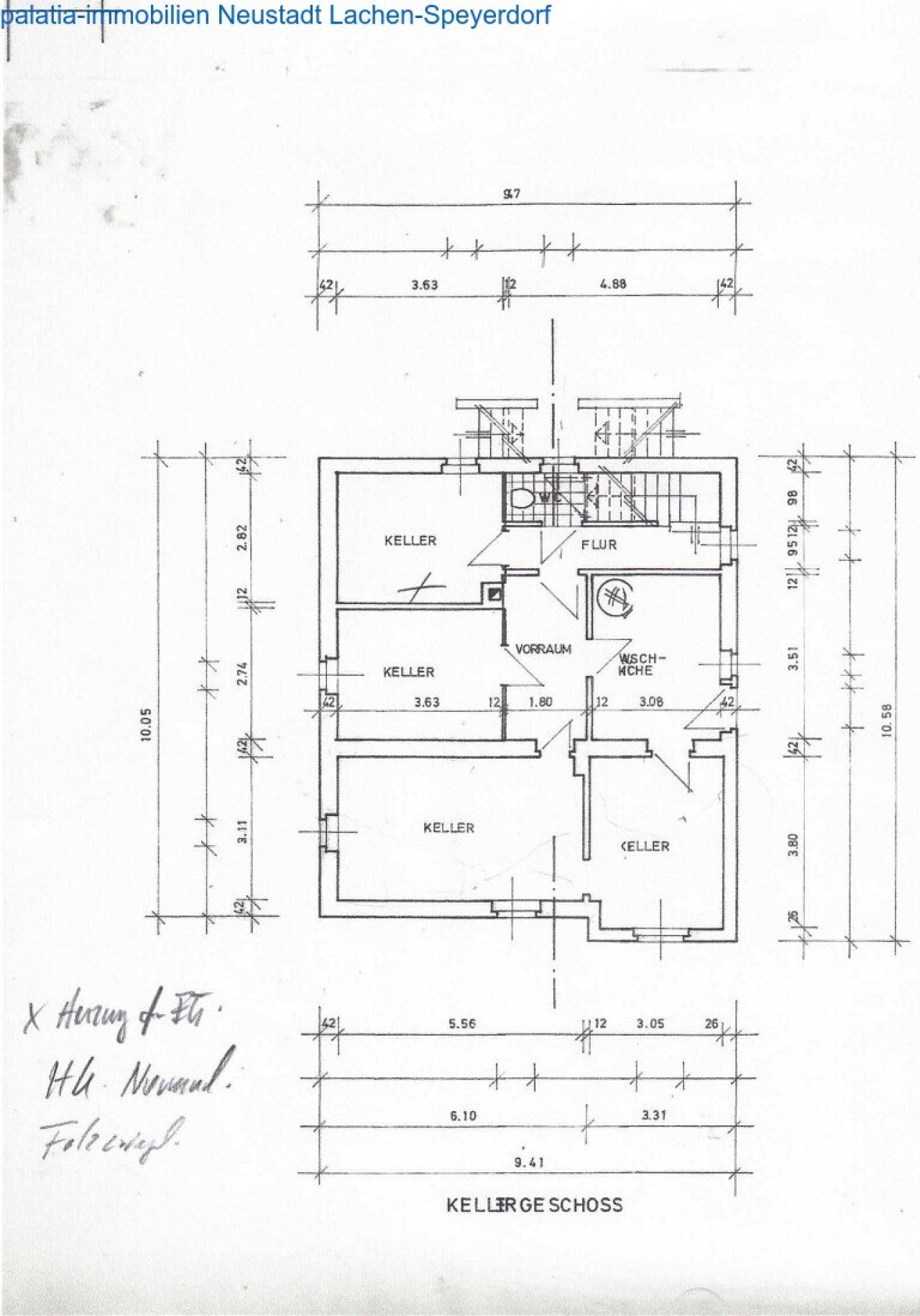 Grundriss keller 1 Grundriss keller 1