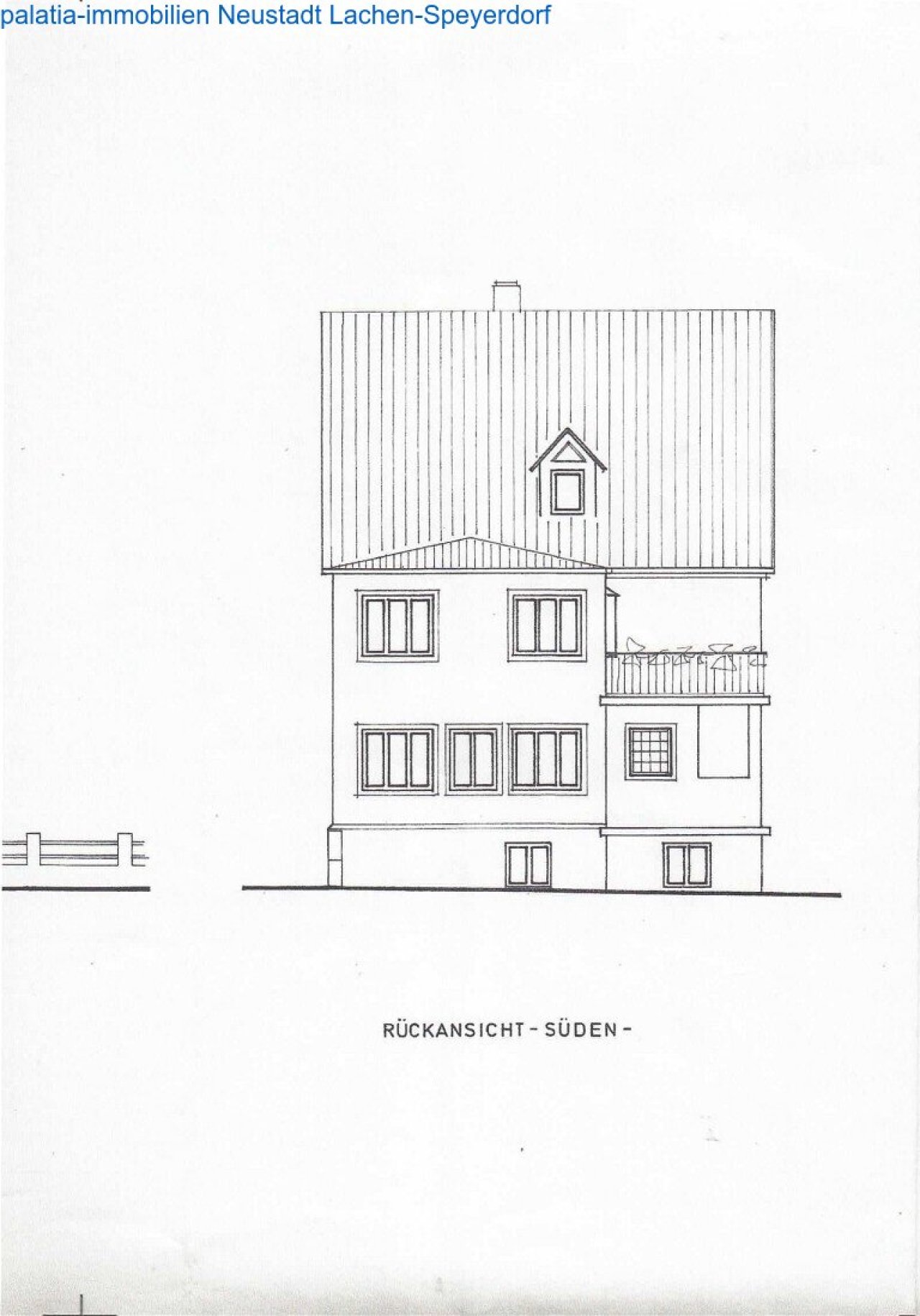 Ansicht Süden 1 Ansicht Süden 1
